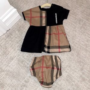 BABY GIRL BURBERRY DRESS - 6M- Never Worn